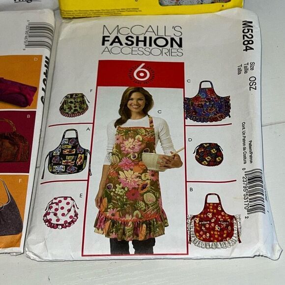 Lot 4 Craft Patterns Purses New Simplicity And Others Pillows Table Cloth Napkin - Picture 4 of 9